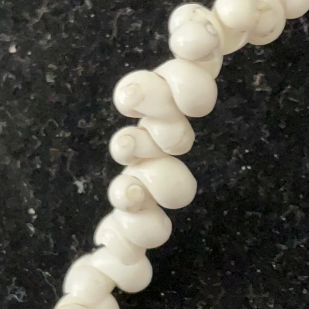 Shell Necklace White
